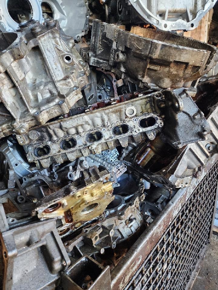 Scrap metal recycling yard