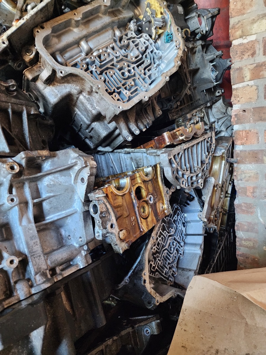 Scrap metal recycling yard